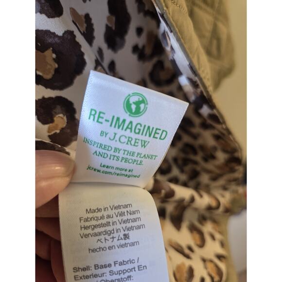 J. Crew Crewcuts Girls Lightweight Quilted Jacket Sz XL NWT Sage Green - Picture 8 of 12